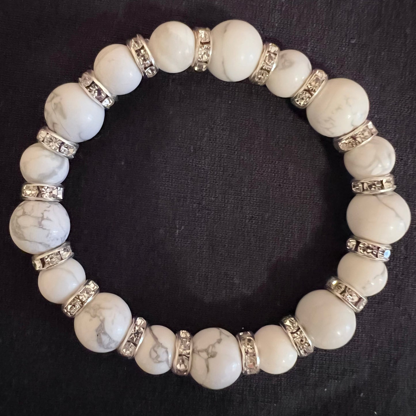 White Howlite Bracelet