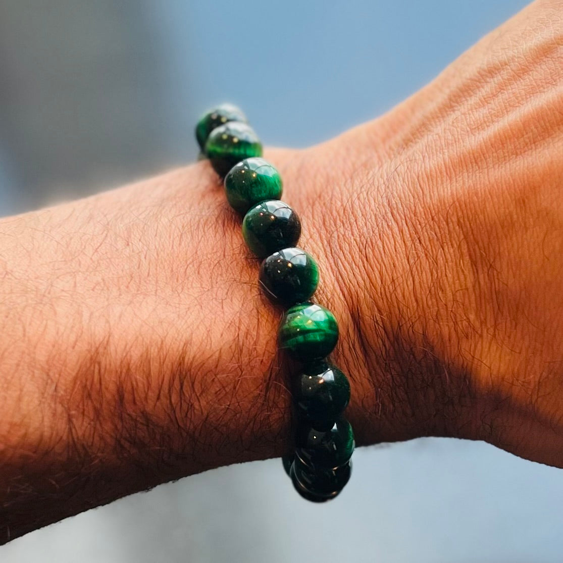 Green Tiger's Eye bracelet